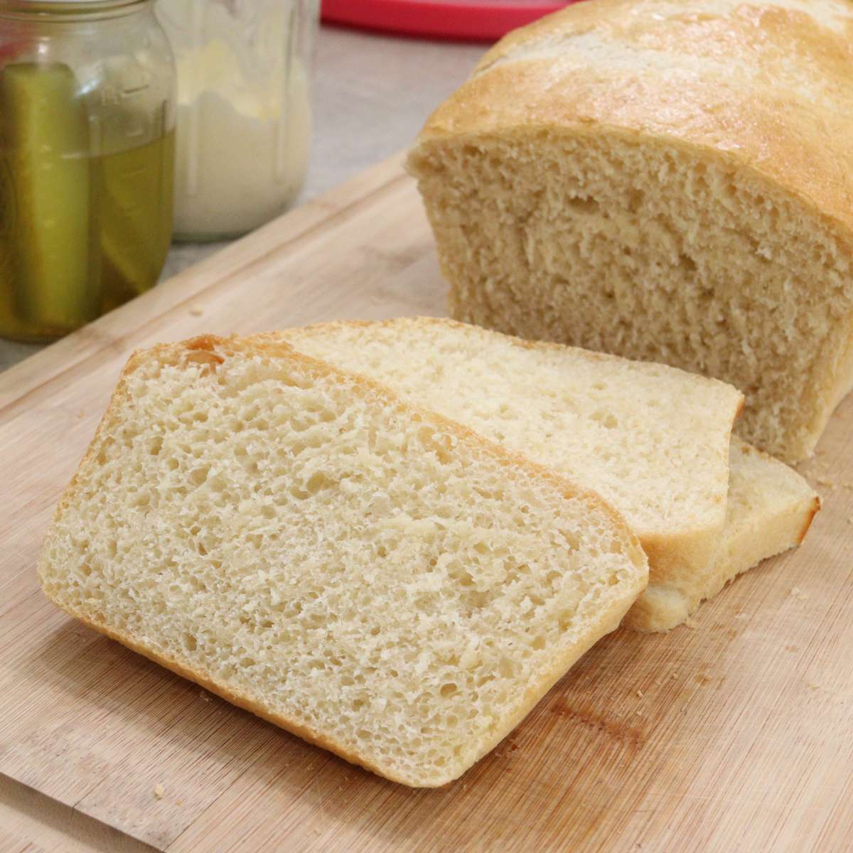 Dairy Free Homemade Bread – No Milk, Butter, or Oil