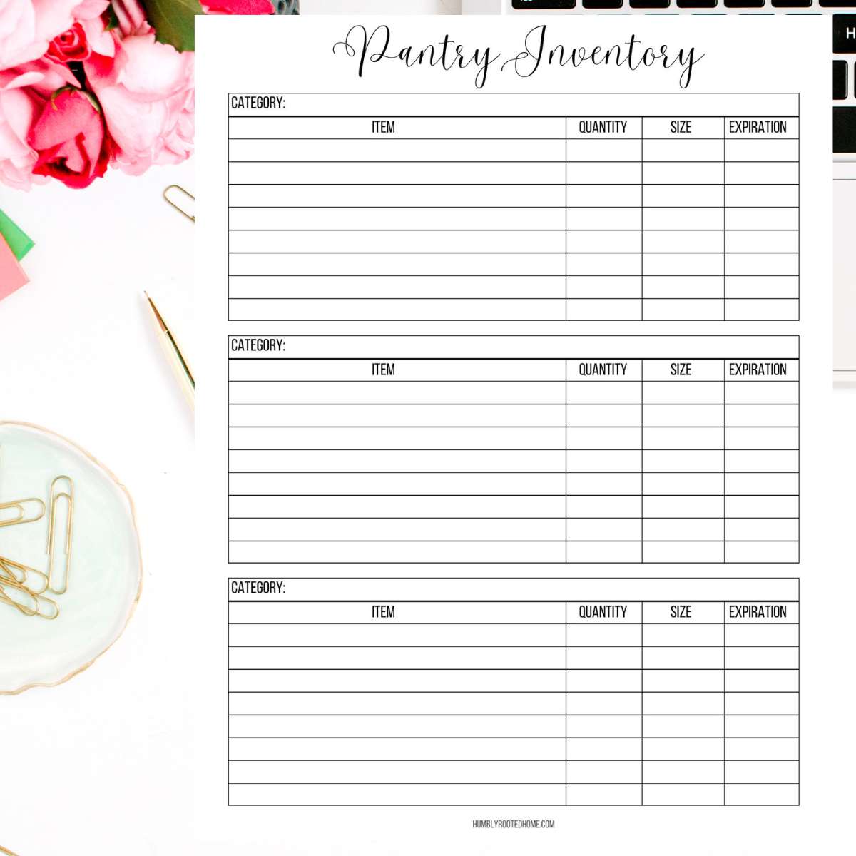 Inventory Your Pantry for Free with These 4 Printables