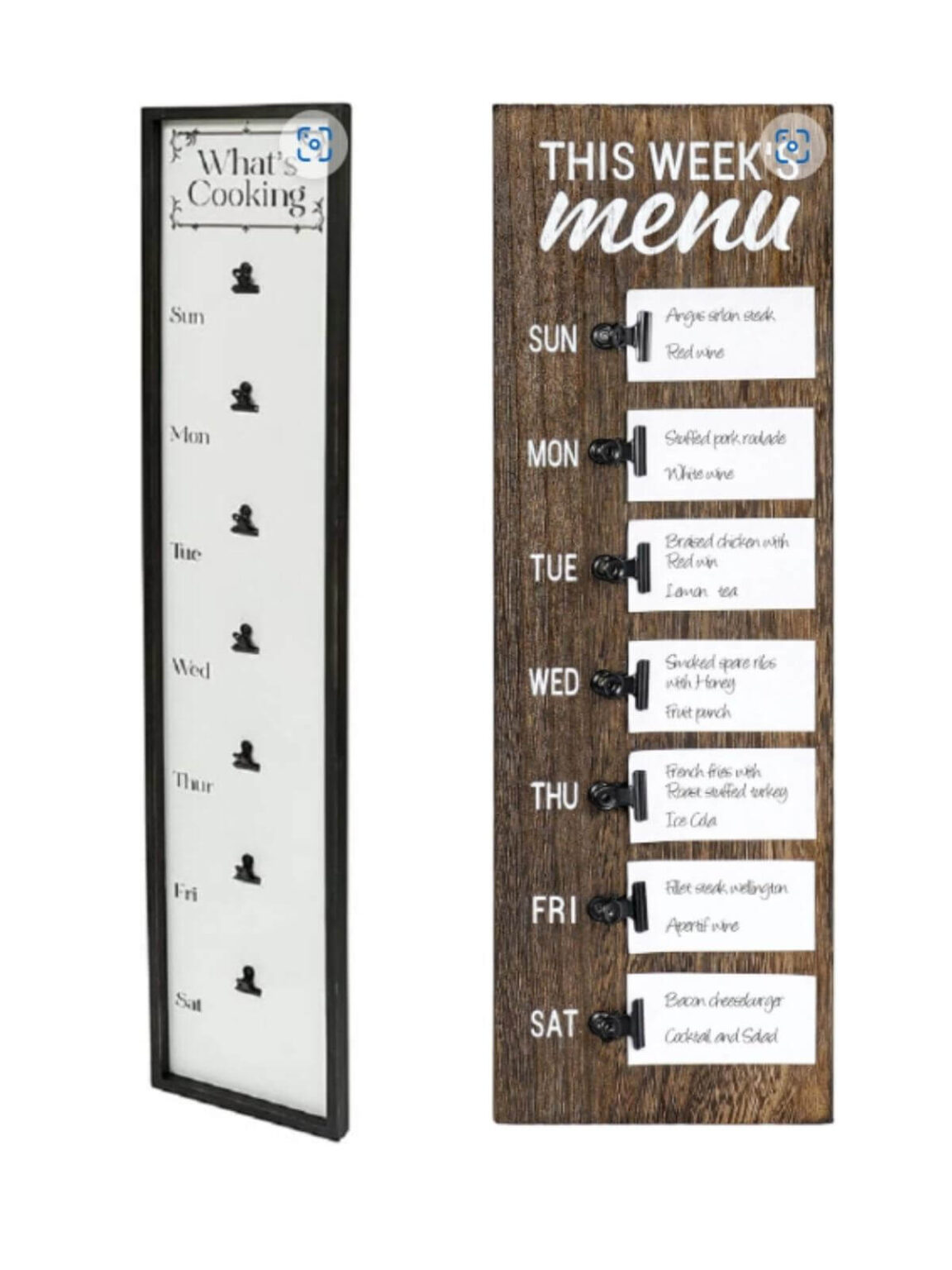 A Simple Meal Planning System with Printable Meal Cards